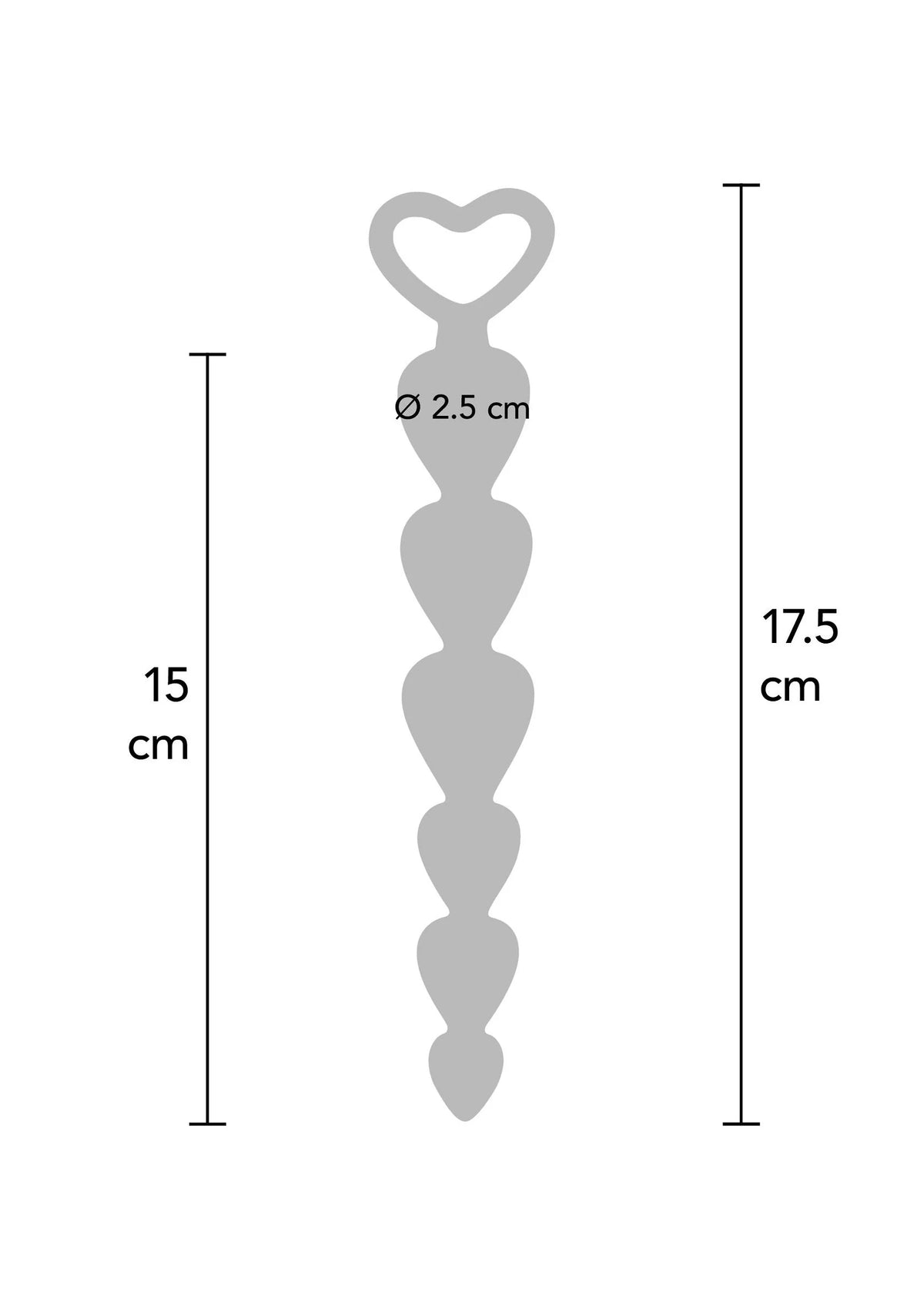 Bestel: Anal Play Bottom Beads But Plug by ToyJoy - bij Happytoys: de erotische sex webshop | liever Happy dan Easy ⭐⭐⭐⭐⭐