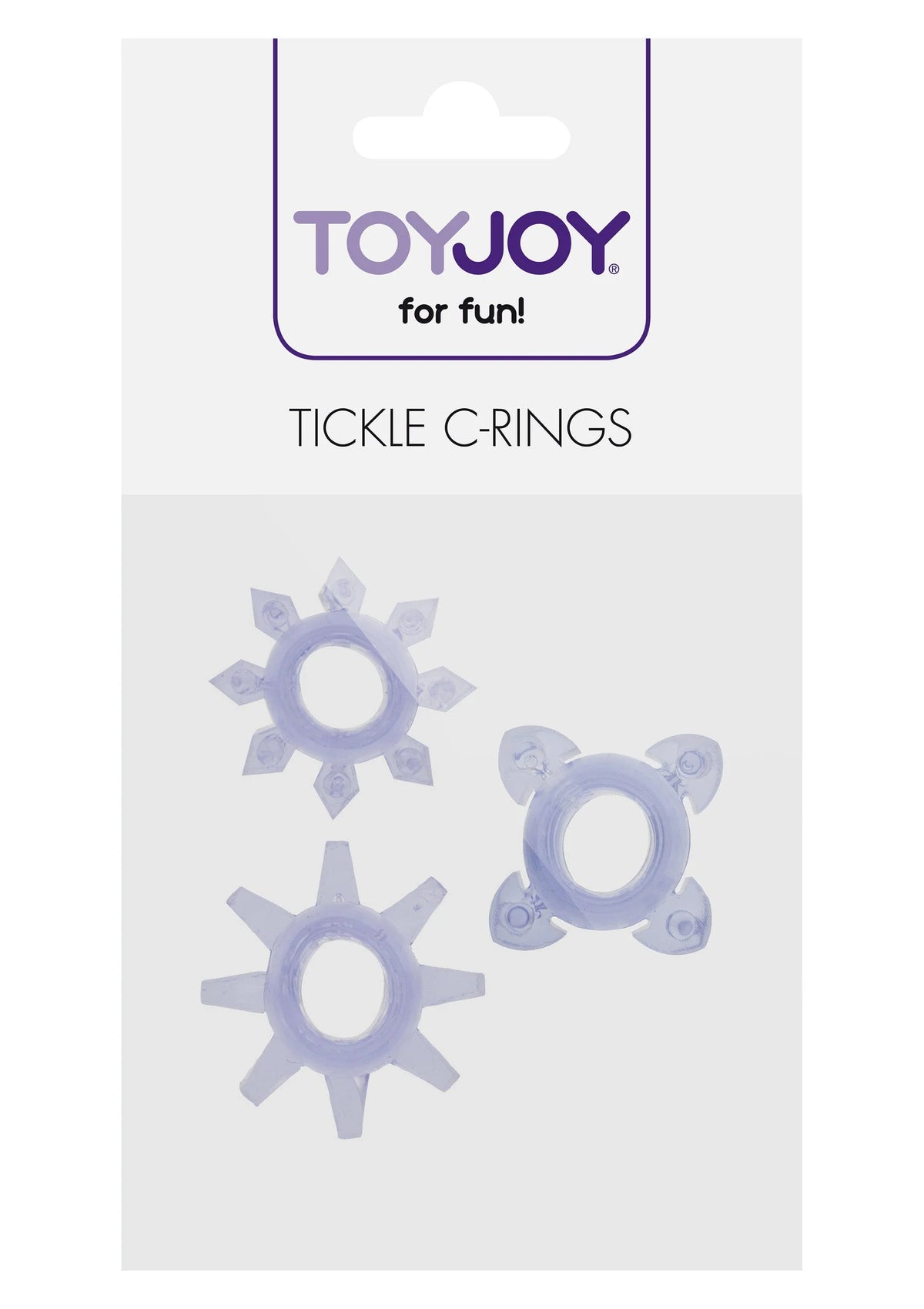 Bestel: Basics Tickle C - Rings by ToyJoy - bij Happytoys: de erotische sex webshop | liever Happy dan Easy ⭐⭐⭐⭐⭐