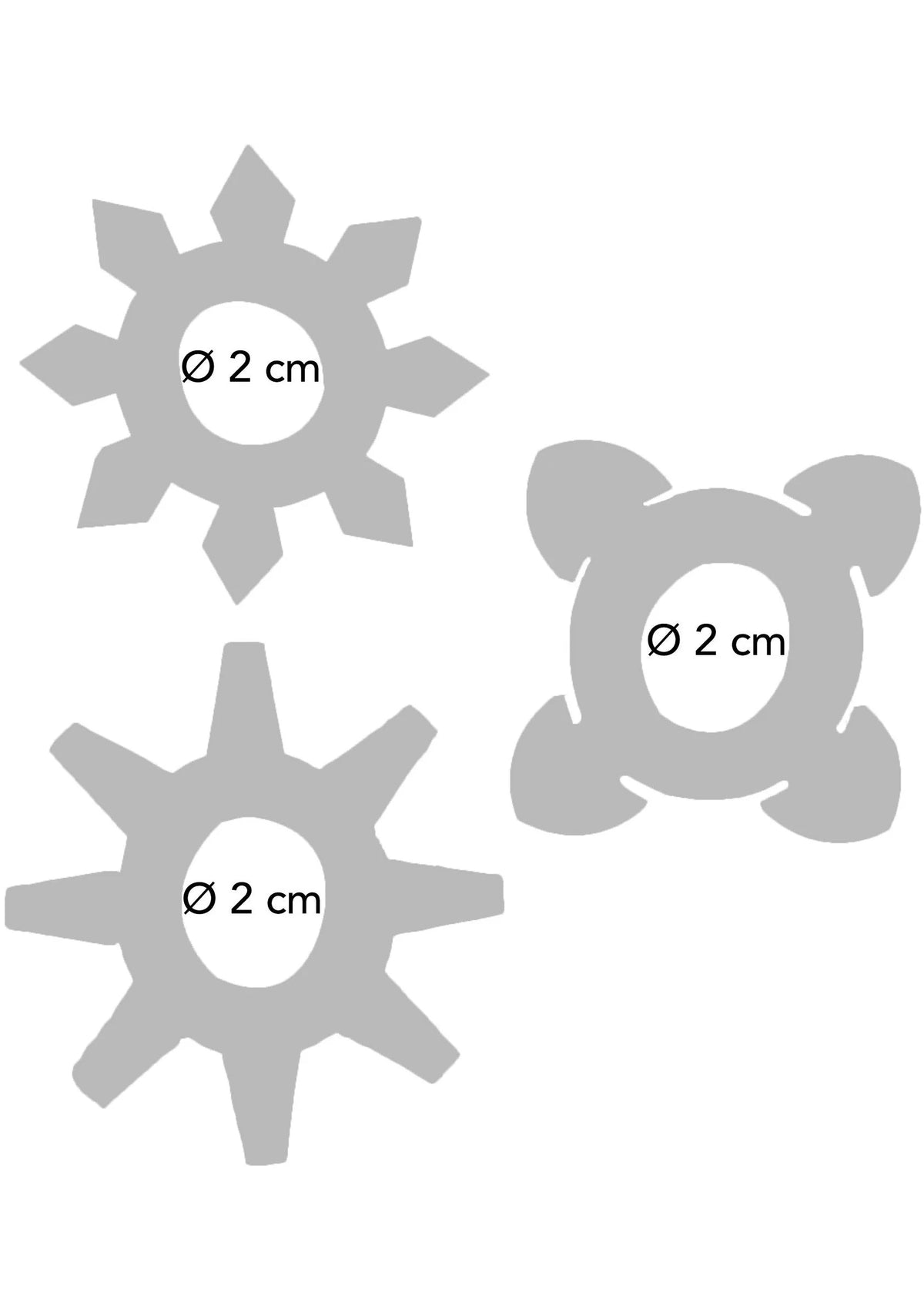 Bestel: Basics Tickle C - Rings by ToyJoy - bij Happytoys: de erotische sex webshop | liever Happy dan Easy ⭐⭐⭐⭐⭐