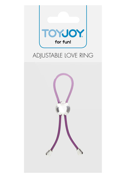 Bestel: Basics Adjustable Love Ring by ToyJoy - bij Happytoys: de erotische sex webshop | liever Happy dan Easy ⭐⭐⭐⭐⭐