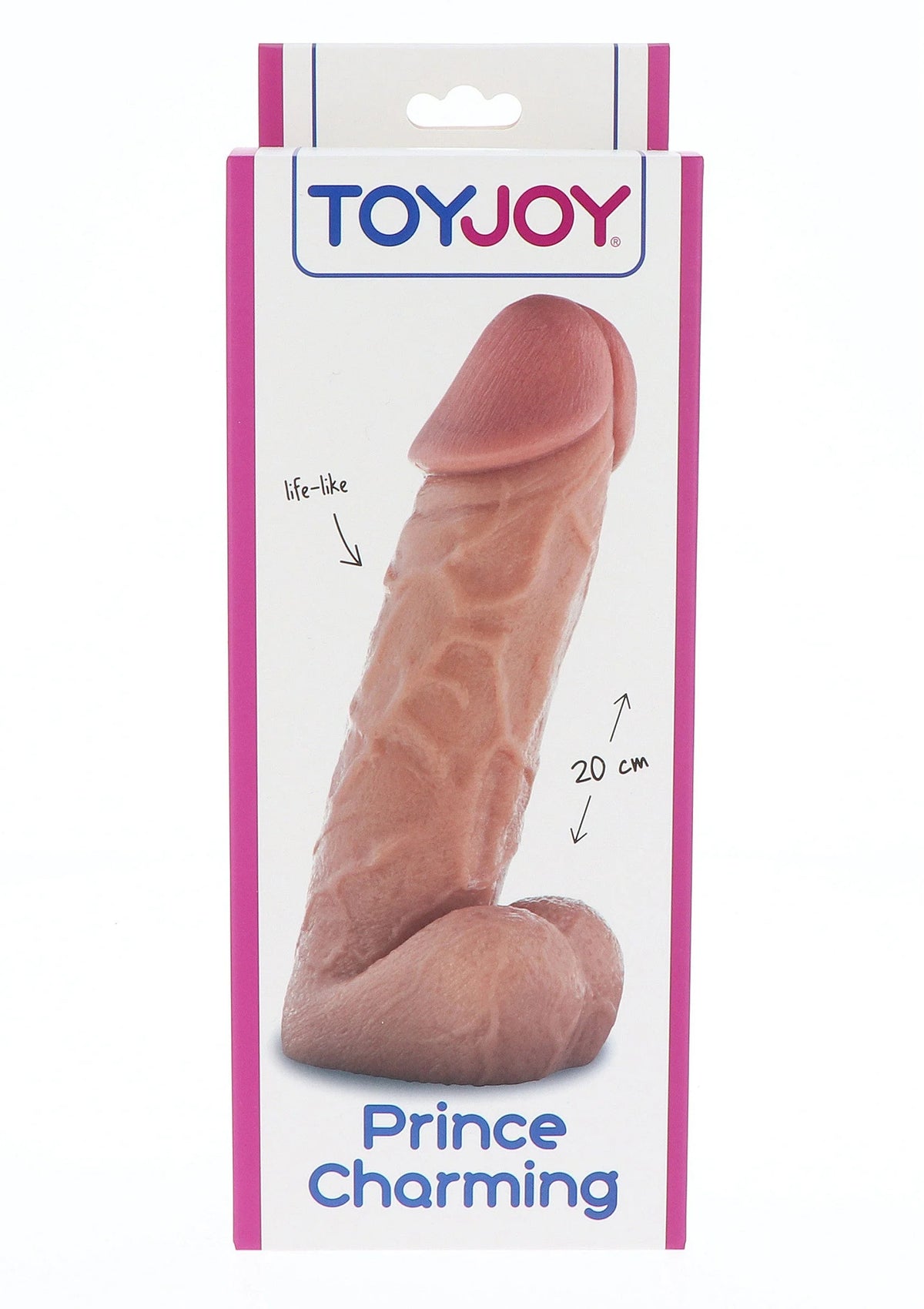 Bestel: Classics Prince Charming 20 cm Dong by ToyJoy - bij Happytoys: de erotische sex webshop | liever Happy dan Easy ⭐⭐⭐⭐⭐