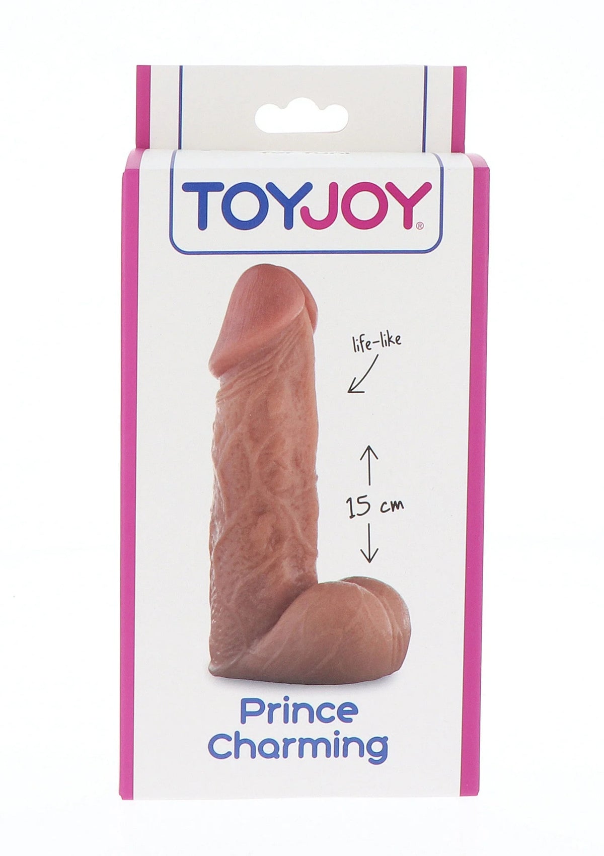 Bestel: Classics Prince Charming 15 cm Dong by ToyJoy - bij Happytoys: de erotische sex webshop | liever Happy dan Easy ⭐⭐⭐⭐⭐