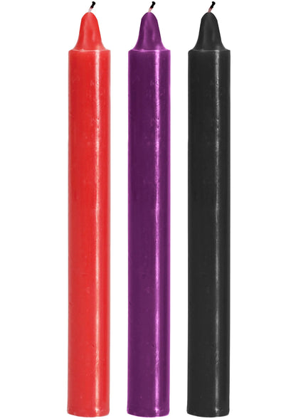 Bestel: Classics Japanese Drip Candles by ToyJoy - bij Happytoys: de erotische sex webshop | liever Happy dan Easy ⭐⭐⭐⭐⭐ - Default Title - 10346 - MULTICOLOR