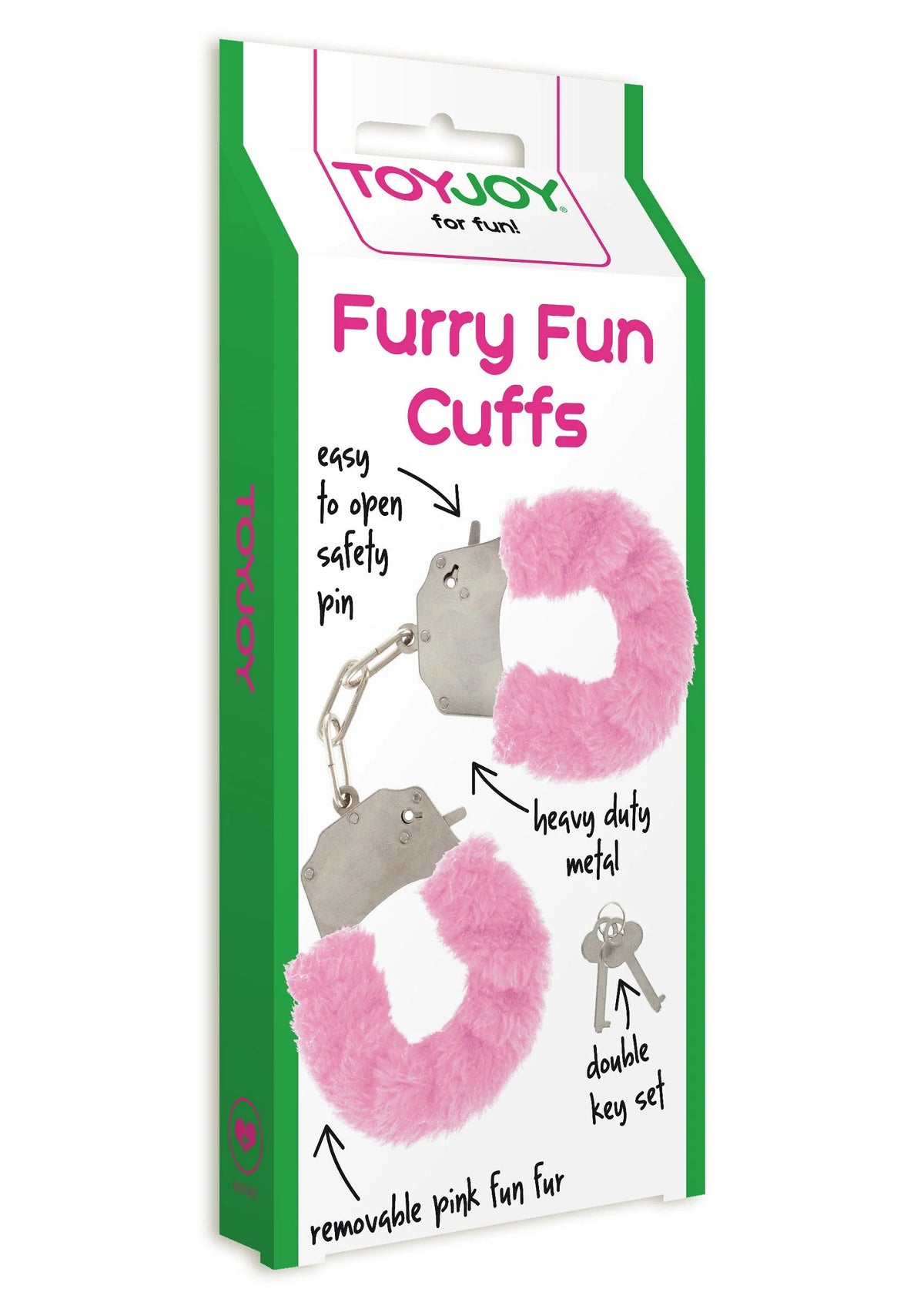 Bestel: Furry Fun Cuffs by ToyJoy - bij Happytoys: de erotische sex webshop | liever Happy dan Easy ⭐⭐⭐⭐⭐
