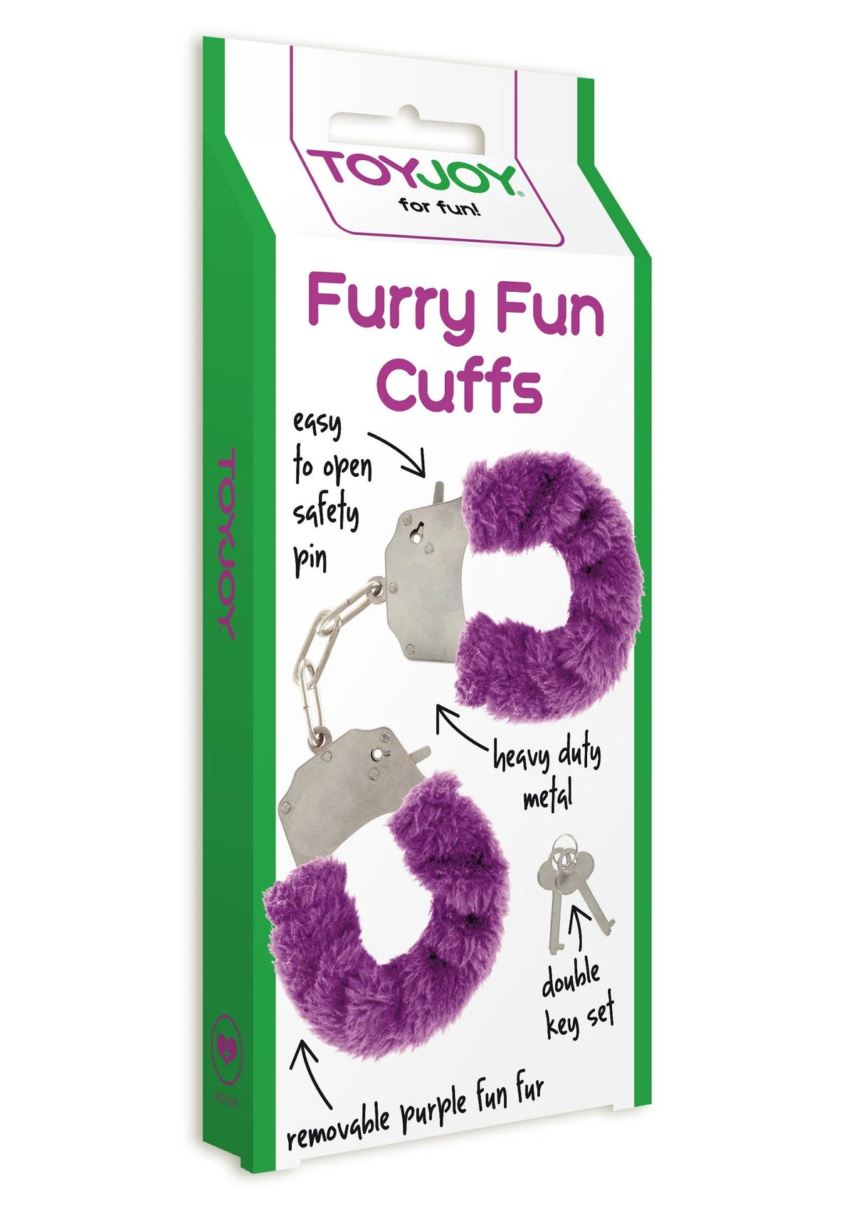 Bestel: Furry Fun Cuffs by ToyJoy - bij Happytoys: de erotische sex webshop | liever Happy dan Easy ⭐⭐⭐⭐⭐
