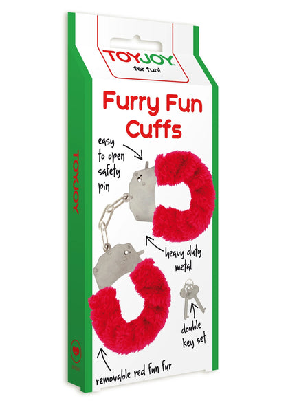Bestel: Furry Fun Cuffs by ToyJoy - bij Happytoys: de erotische sex webshop | liever Happy dan Easy ⭐⭐⭐⭐⭐
