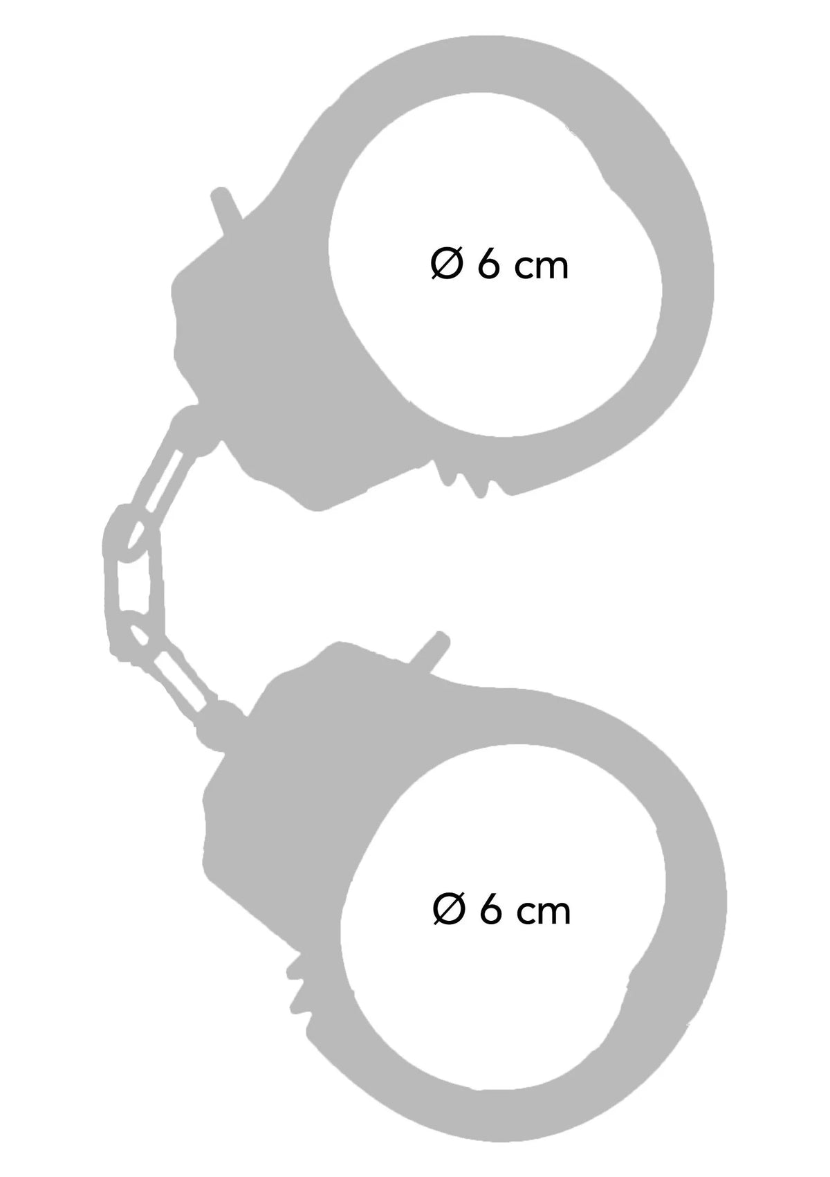Bestel: Metal Handcuffs by ToyJoy - bij Happytoys: de erotische sex webshop | liever Happy dan Easy ⭐⭐⭐⭐⭐