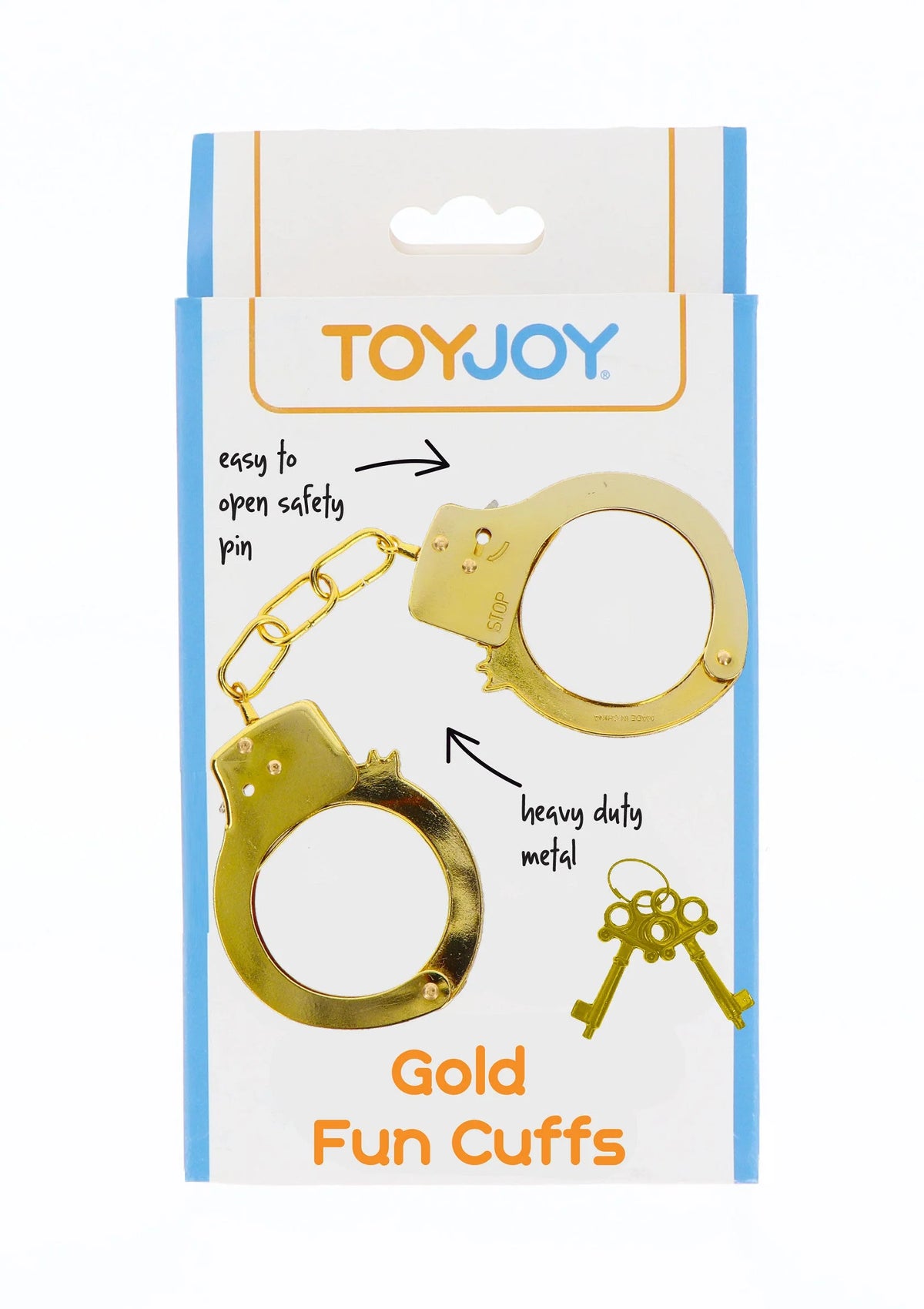 Bestel: Metal Handcuffs by ToyJoy - bij Happytoys: de erotische sex webshop | liever Happy dan Easy ⭐⭐⭐⭐⭐