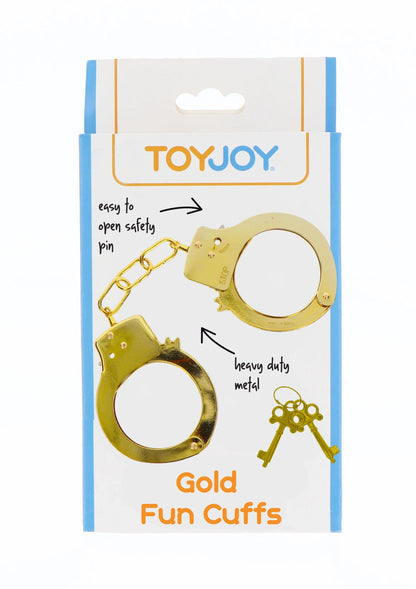 Bestel: Metal Handcuffs by ToyJoy - bij Happytoys: de erotische sex webshop | liever Happy dan Easy ⭐⭐⭐⭐⭐