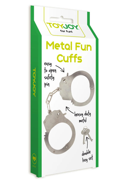 Bestel: Metal Handcuffs by ToyJoy - bij Happytoys: de erotische sex webshop | liever Happy dan Easy ⭐⭐⭐⭐⭐