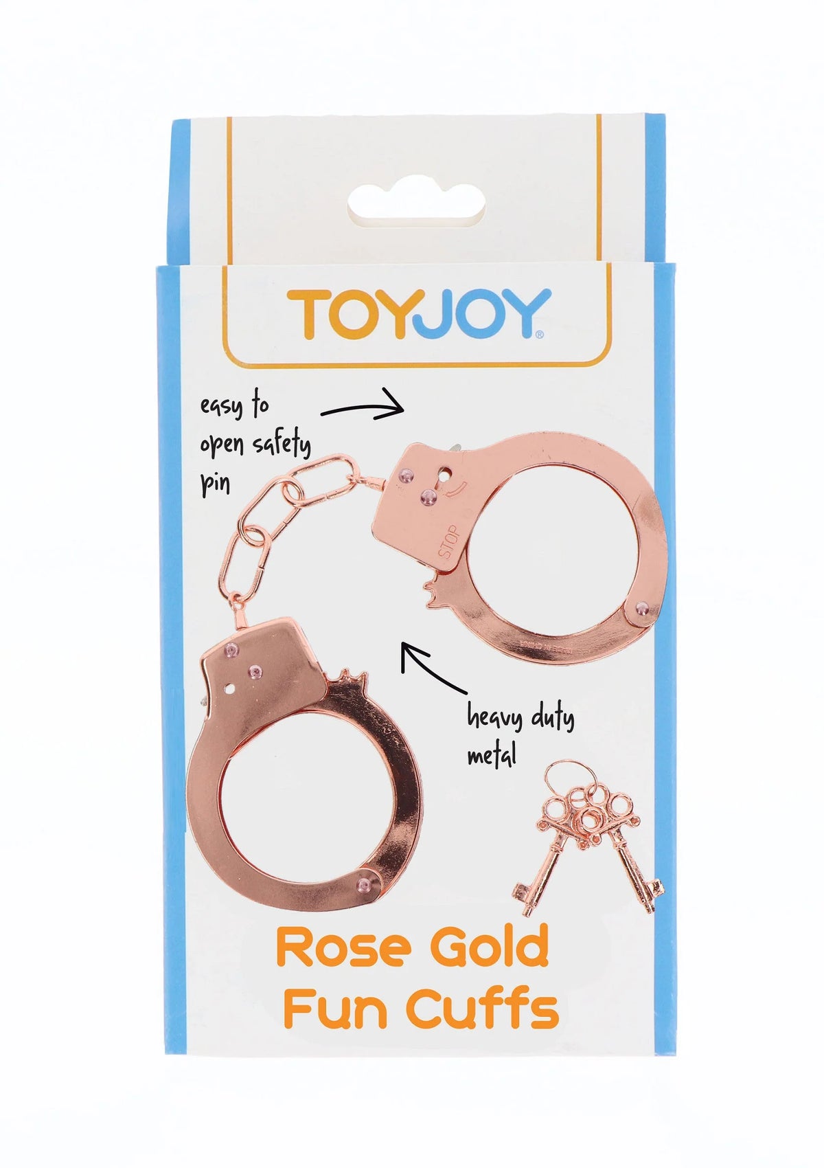 Bestel: Metal Handcuffs by ToyJoy - bij Happytoys: de erotische sex webshop | liever Happy dan Easy ⭐⭐⭐⭐⭐