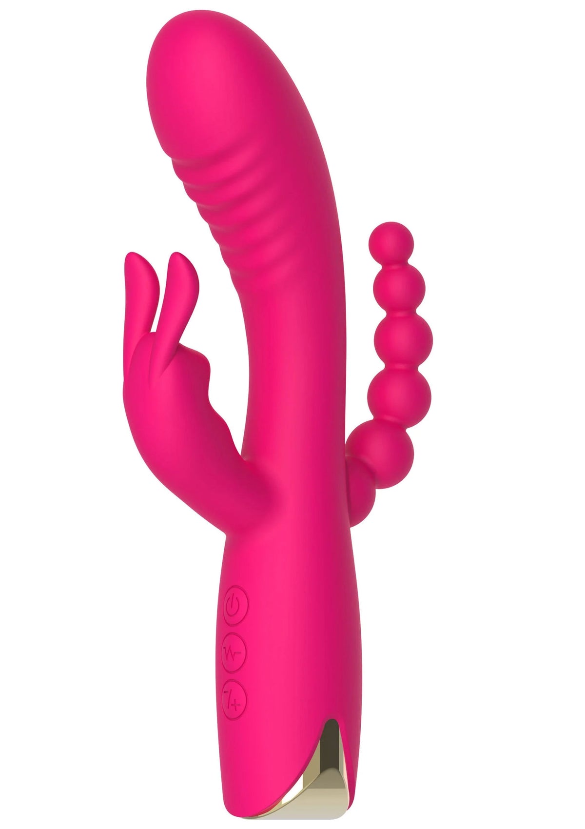 Bestel: Designer Edition Aphrodite Triple Vibrator by ToyJoy - vibrators bij Happytoys: de erotische sex webshop | liever Happy dan Easy ⭐⭐⭐⭐⭐ - Default Title - 10375 - PINK