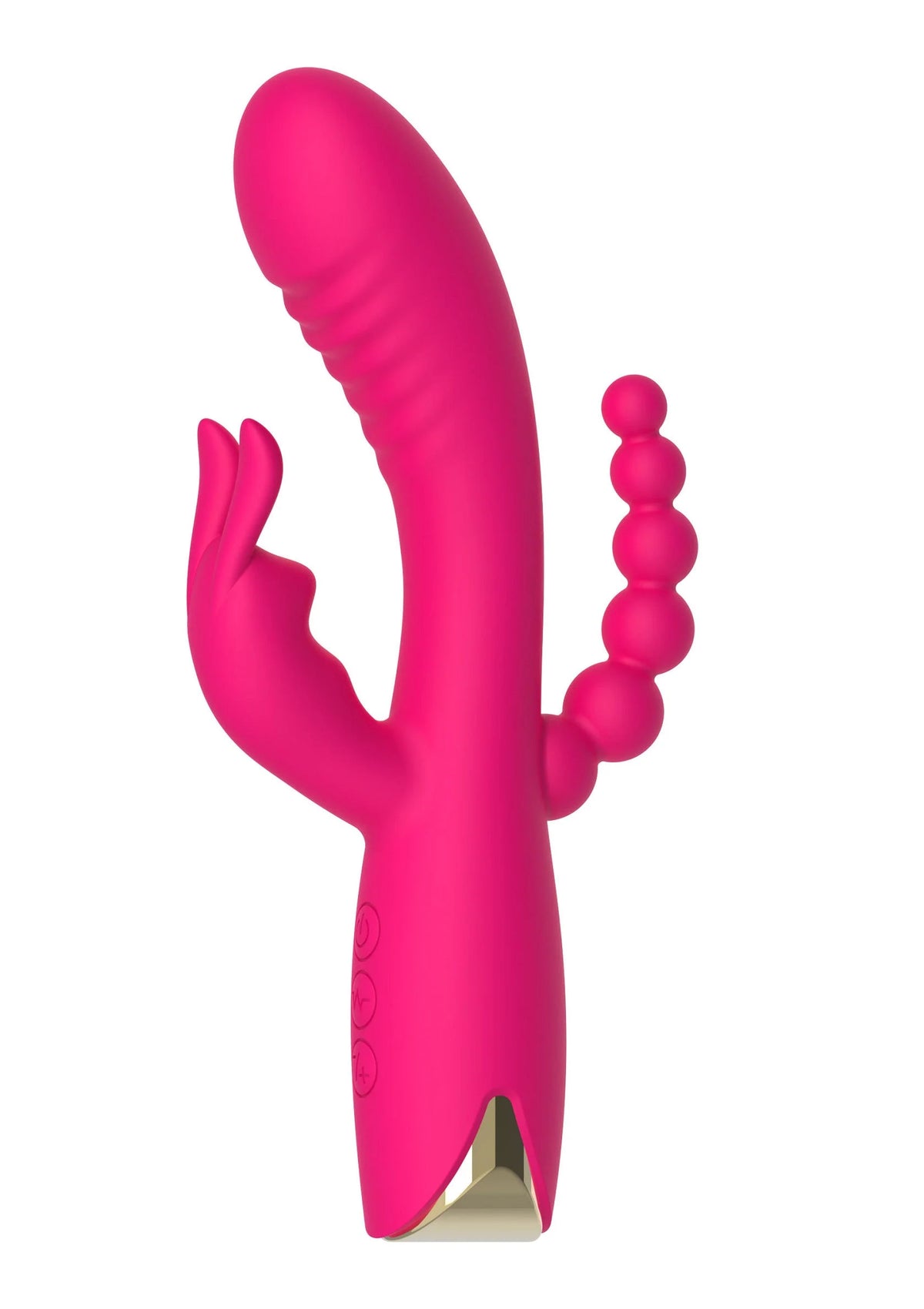 Bestel: Designer Edition Aphrodite Triple Vibrator by ToyJoy - vibrators bij Happytoys: de erotische sex webshop | liever Happy dan Easy ⭐⭐⭐⭐⭐