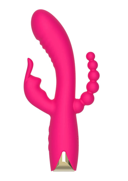 Bestel: Designer Edition Aphrodite Triple Vibrator by ToyJoy - vibrators bij Happytoys: de erotische sex webshop | liever Happy dan Easy ⭐⭐⭐⭐⭐