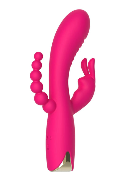 Bestel: Designer Edition Aphrodite Triple Vibrator by ToyJoy - vibrators bij Happytoys: de erotische sex webshop | liever Happy dan Easy ⭐⭐⭐⭐⭐