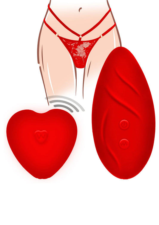 Bestel: Divine Panty Vibrator - bij Happytoys: de erotische sex webshop | liever Happy dan Easy ⭐⭐⭐⭐⭐ - Default Title - 10378 - RED