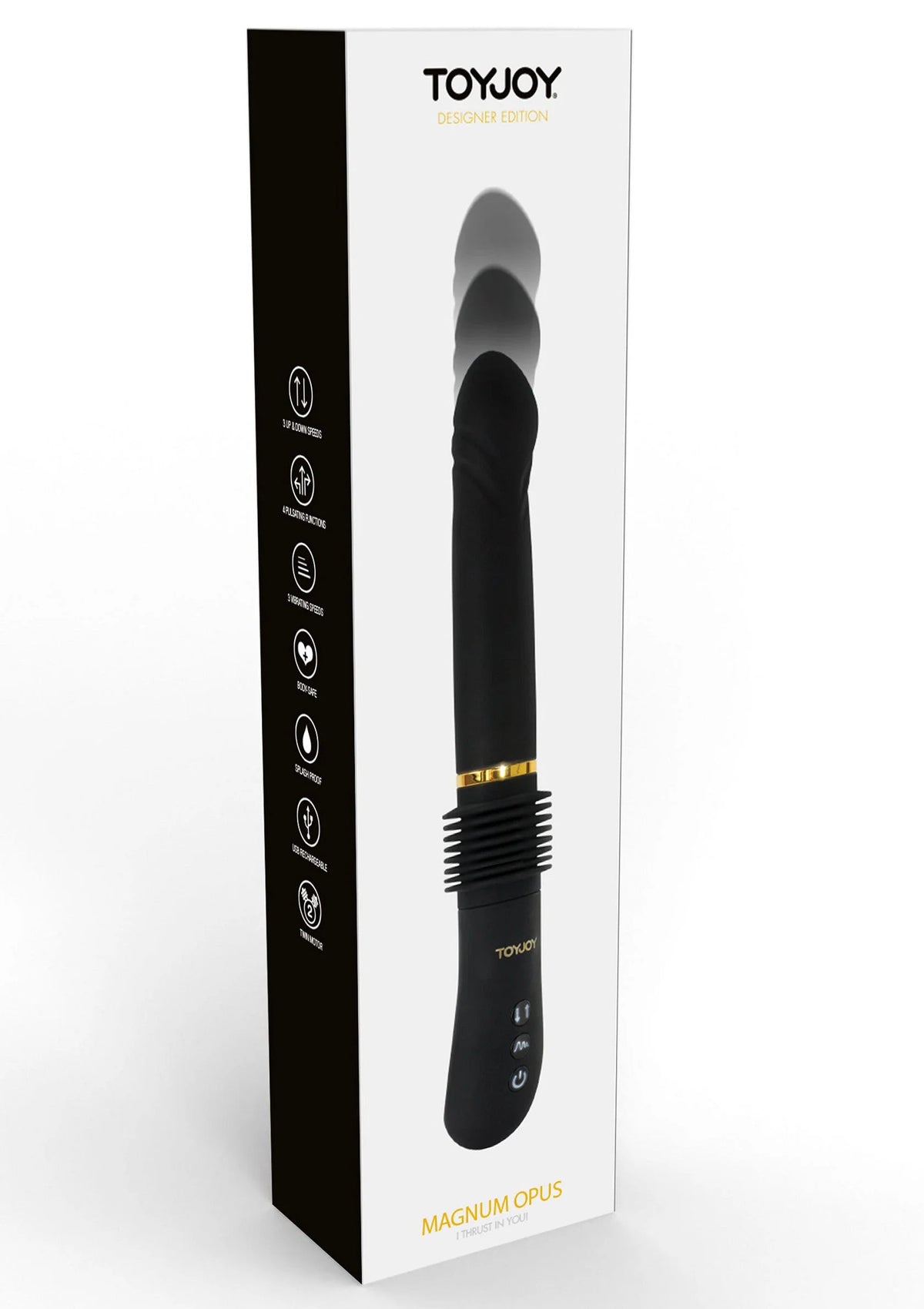 Bestel: Magnum Opus Thruster by ToyJoy - bij Happytoys: de erotische sex webshop | liever Happy dan Easy ⭐⭐⭐⭐⭐