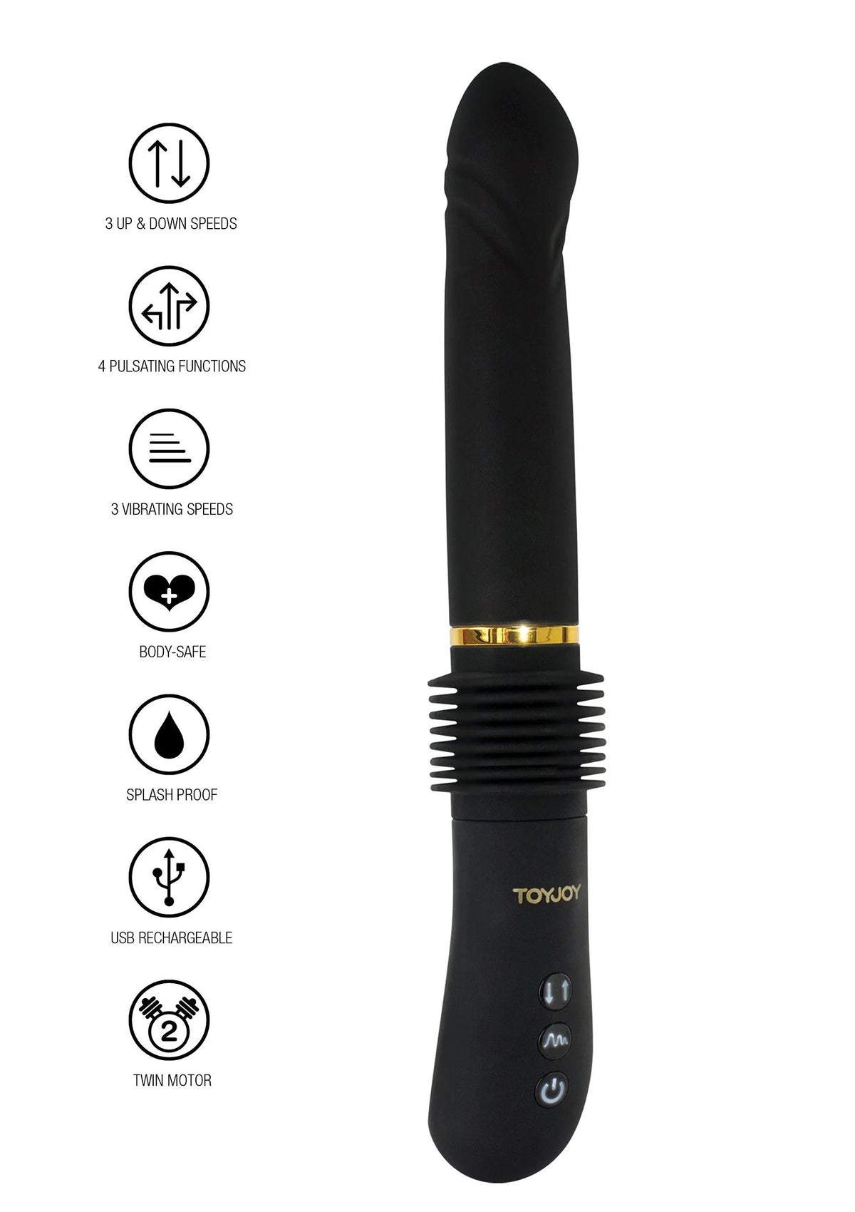 Bestel: Magnum Opus Thruster by ToyJoy - bij Happytoys: de erotische sex webshop | liever Happy dan Easy ⭐⭐⭐⭐⭐
