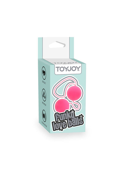Bestel: Funky Love Balls by Toy Joy Funky Fun Toys - bij Happytoys: de erotische sex webshop | liever Happy dan Easy ⭐⭐⭐⭐⭐