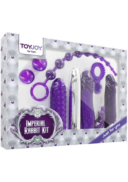 Bestel: Just for You Imperial Rabbit Kit by ToyJoy - bij Happytoys: de erotische sex webshop | liever Happy dan Easy ⭐⭐⭐⭐⭐ - Default Title - 10435 - PURPLE