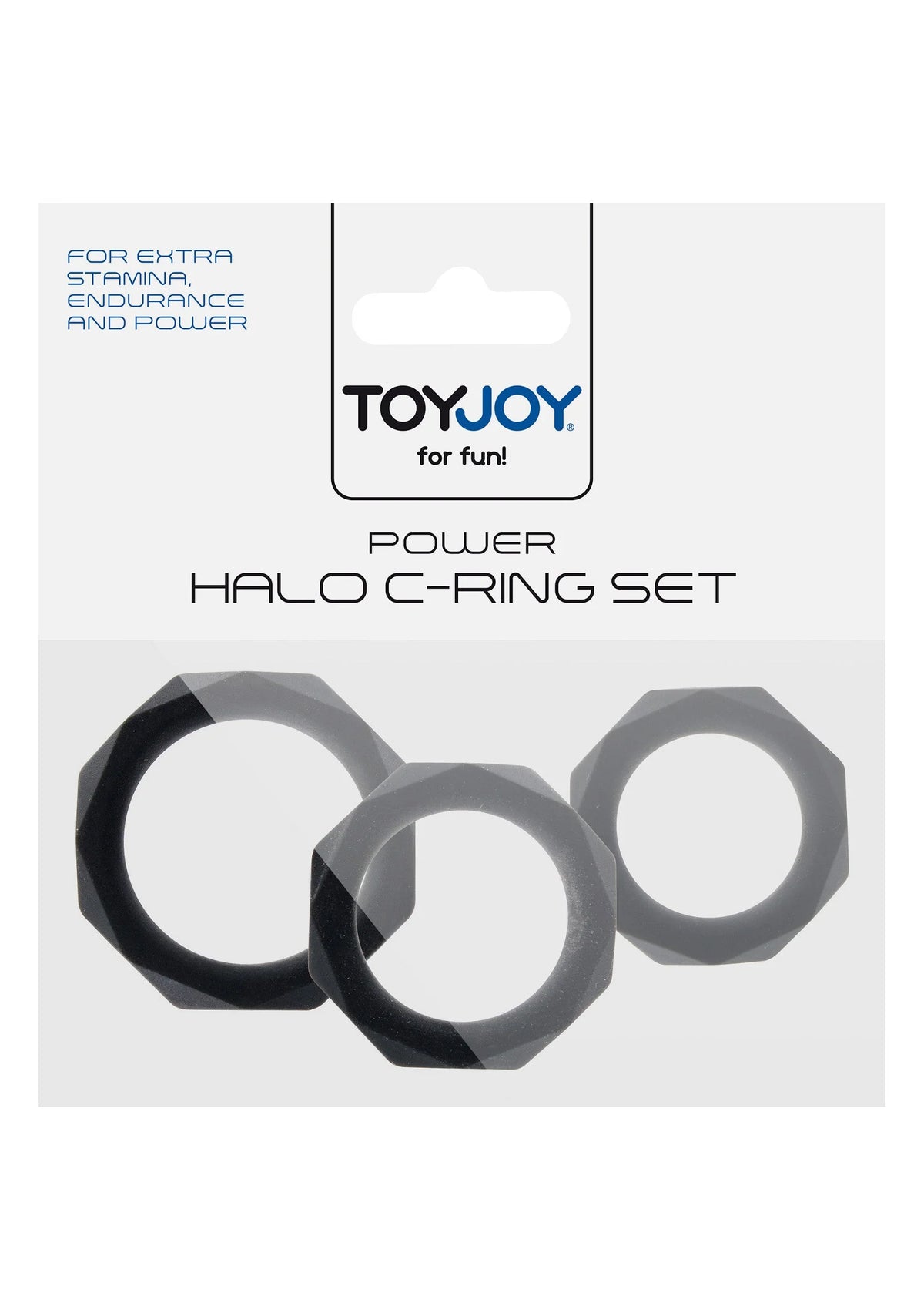 Bestel: Manpower Power Halo C - Ring Set by ToyJoy - bij Happytoys: de erotische sex webshop | liever Happy dan Easy ⭐⭐⭐⭐⭐