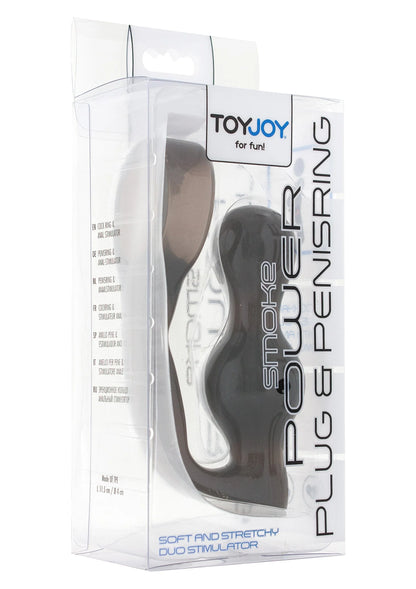 Bestel: Manpower Power Plug & Penisring by ToyJoy - bij Happytoys: de erotische sex webshop | liever Happy dan Easy ⭐⭐⭐⭐⭐