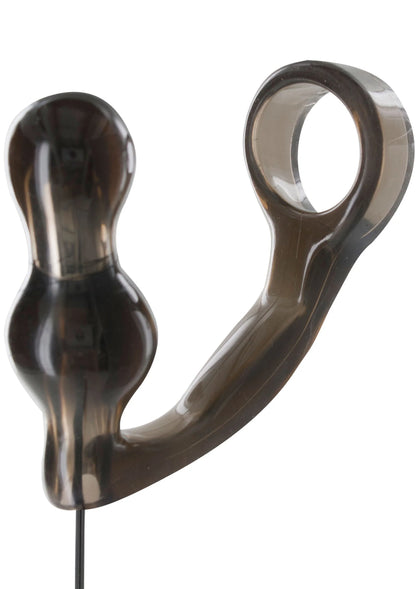 Bestel: Manpower Power Plug & Penisring Vibrating by ToyJoy - bij Happytoys: de erotische sex webshop | liever Happy dan Easy ⭐⭐⭐⭐⭐ - Default Title - 10461 - GREY