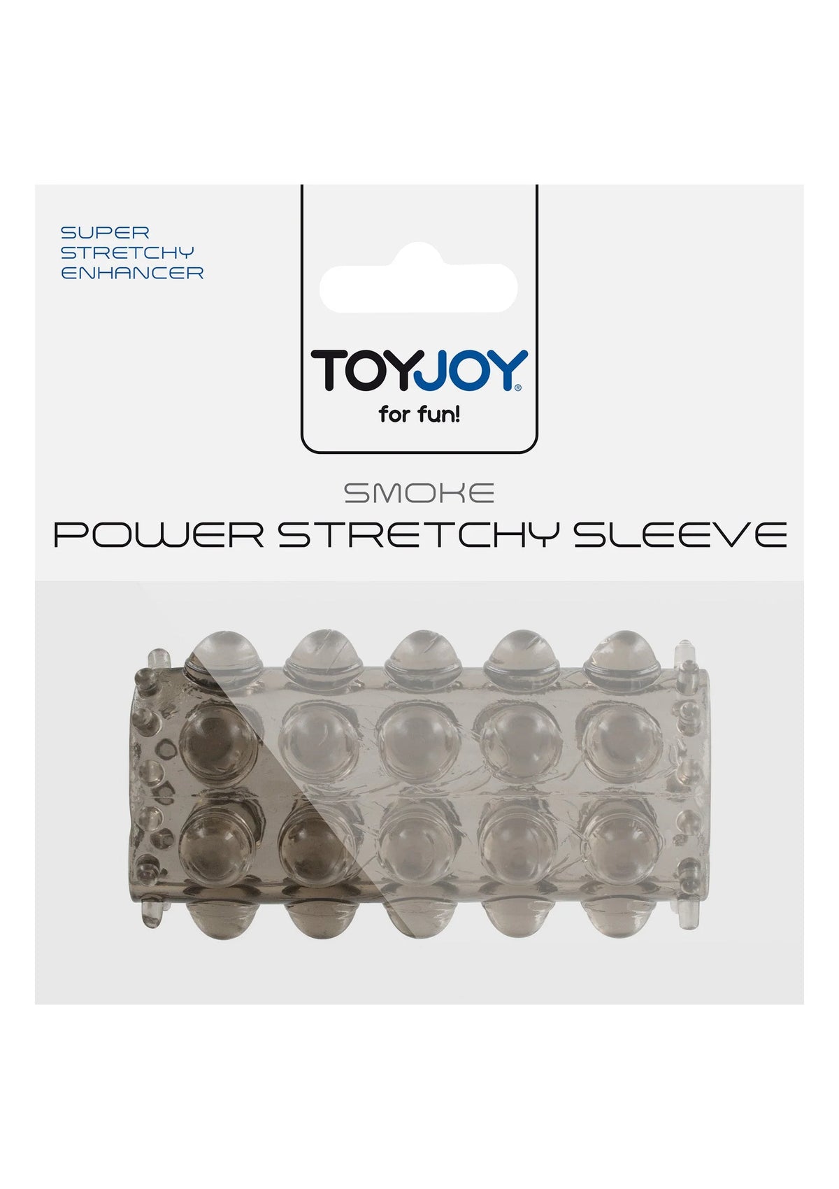Bestel: Power Stretchy Clear Blue by ToyJoy - bij Happytoys: de erotische sex webshop | liever Happy dan Easy ⭐⭐⭐⭐⭐