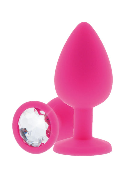 Bestel: Diamond Booty Jewel Small by ToyJoy - bij Happytoys: de erotische sex webshop | liever Happy dan Easy ⭐⭐⭐⭐⭐ - Roze - 10573 - PINK