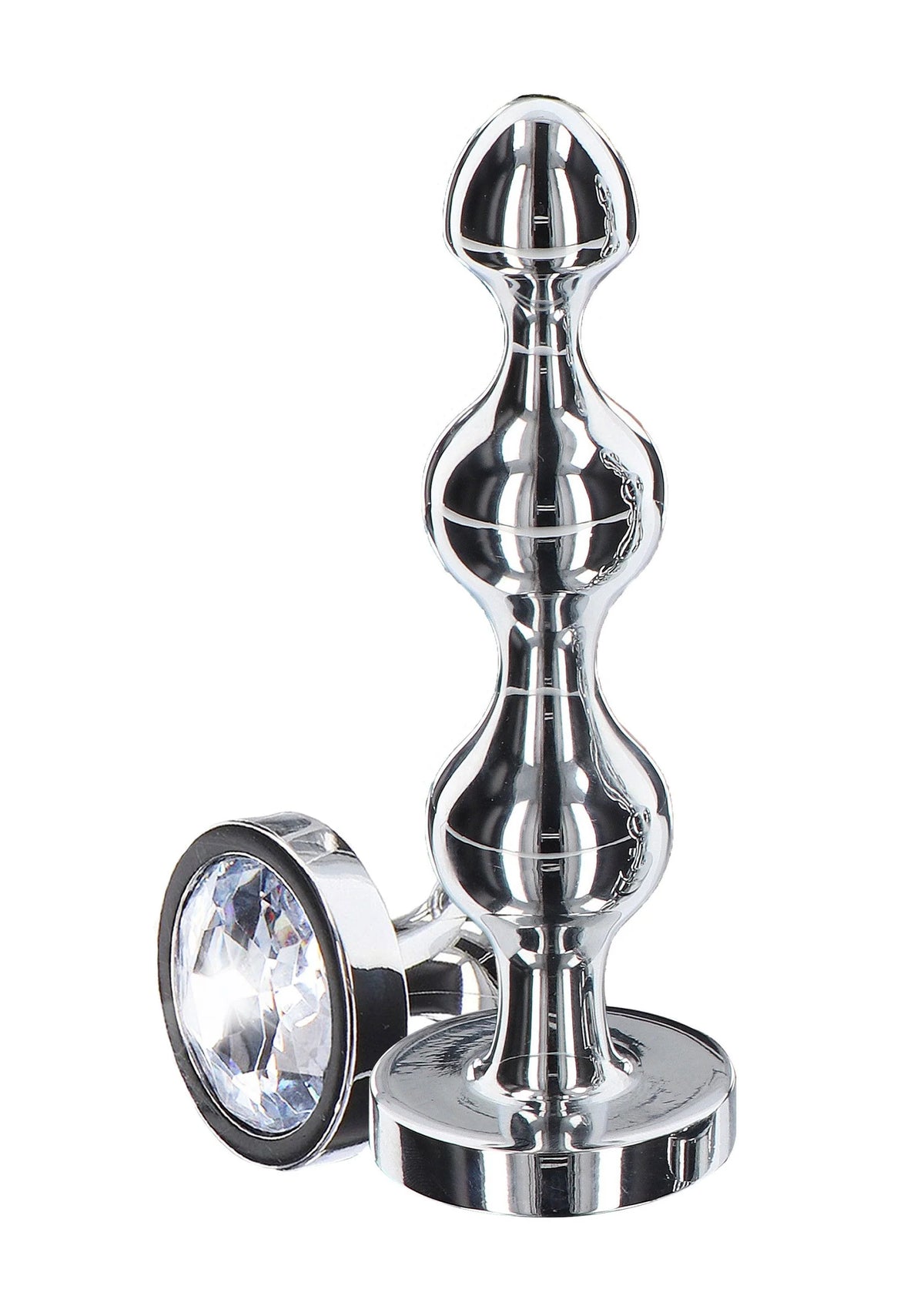 Bestel: Diamond Star Beads Small by ToyJoy Anal Play - bij Happytoys: de erotische sex webshop | liever Happy dan Easy ⭐⭐⭐⭐⭐ - Default Title - 10576 - SILVER