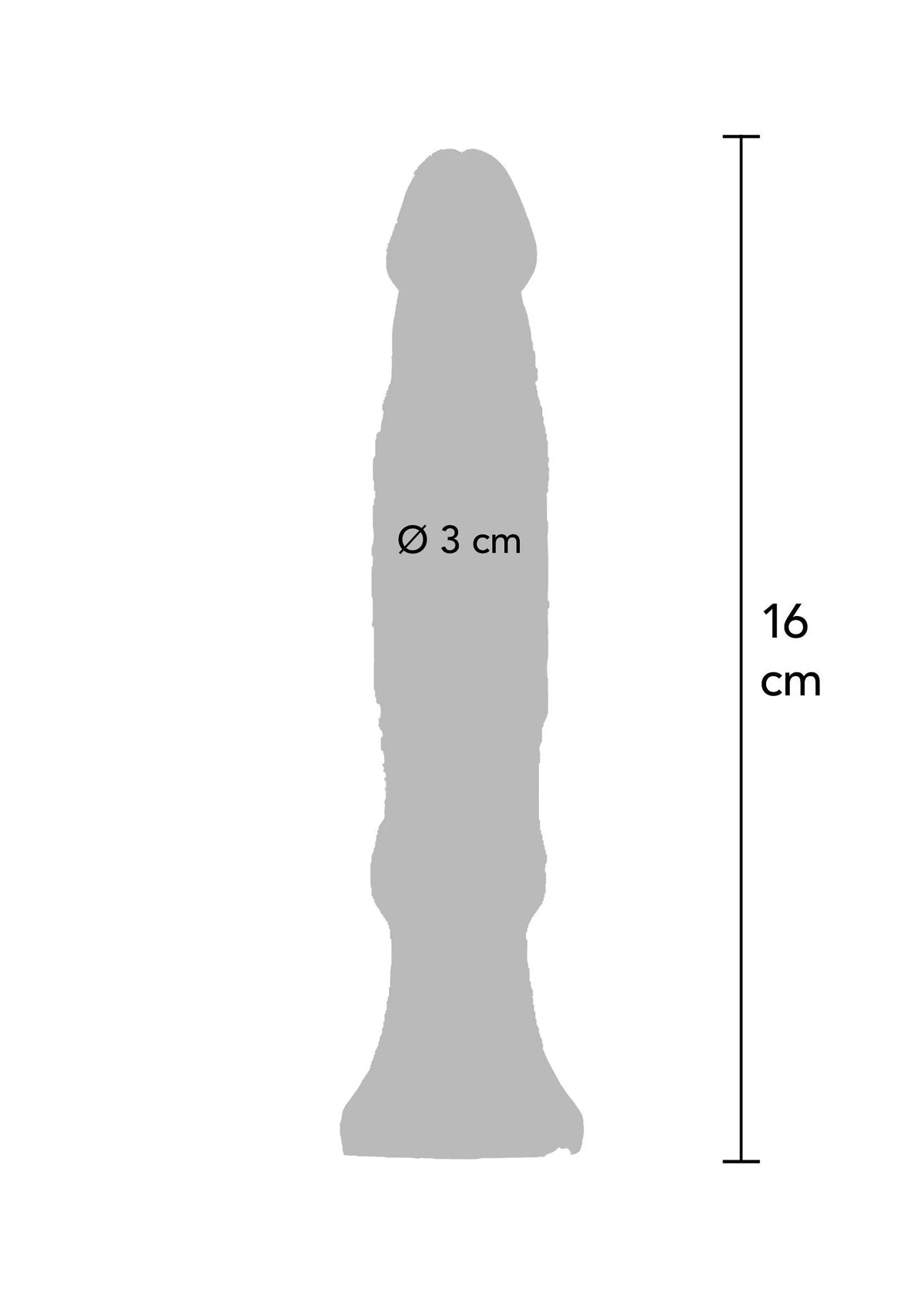 Bestel: Anal Starter 16 cm by ToyJoy - bij Happytoys: de erotische sex webshop | liever Happy dan Easy ⭐⭐⭐⭐⭐