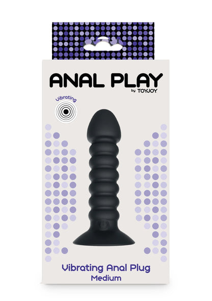 Bestel: Anal Play Vibrating Anal Plug Medium by ToyJoy - bij Happytoys: de erotische sex webshop | liever Happy dan Easy ⭐⭐⭐⭐⭐