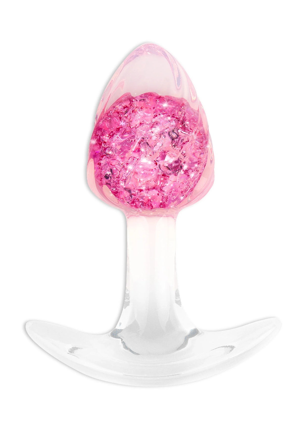 Bestel: Crystal Butt Plug Small by ToyJoy Anal Play - bij Happytoys: de erotische sex webshop | liever Happy dan Easy ⭐⭐⭐⭐⭐ - Default Title - 10600 - PINK