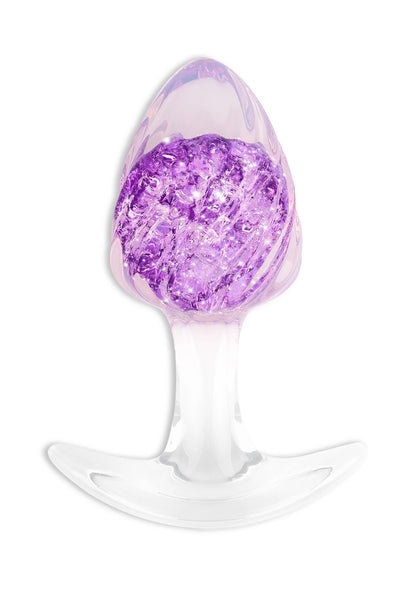 Bestel: Crystal Butt Plug Medium by ToyJoy - bij Happytoys: de erotische sex webshop | liever Happy dan Easy ⭐⭐⭐⭐⭐ - Default Title - 10601 - PURPLE