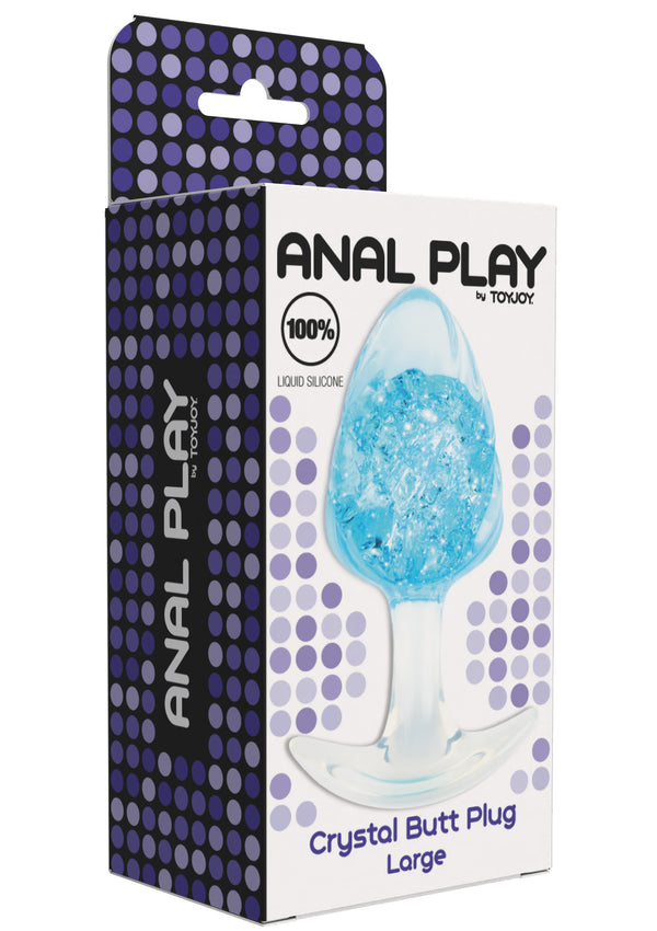 Bestel: Crystal Butt Plug Large by ToyJoy Anal Play - bij Happytoys: de erotische sex webshop | liever Happy dan Easy ⭐⭐⭐⭐⭐