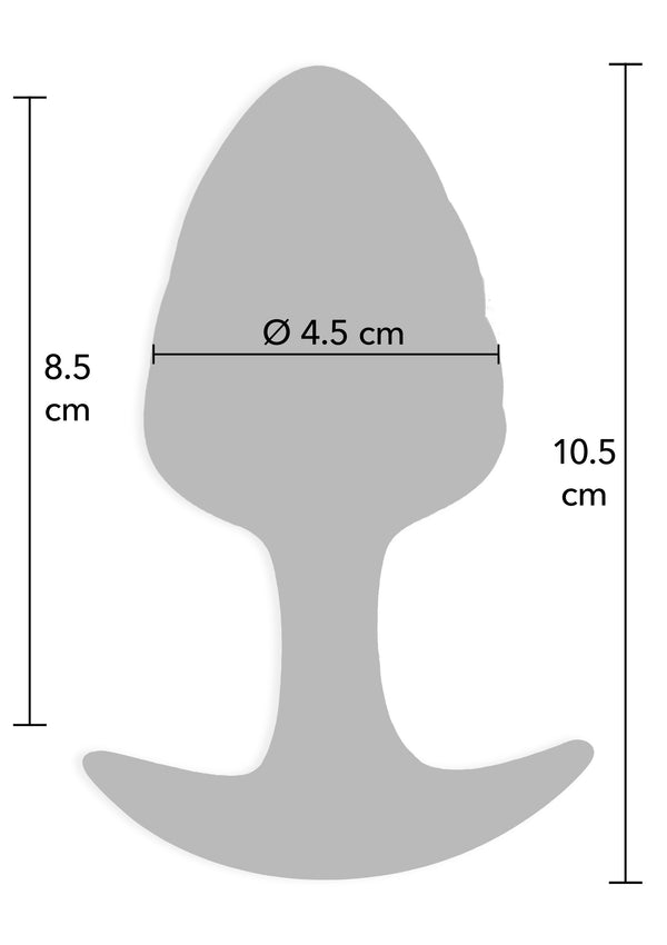 Bestel: Crystal Butt Plug Large by ToyJoy Anal Play - bij Happytoys: de erotische sex webshop | liever Happy dan Easy ⭐⭐⭐⭐⭐