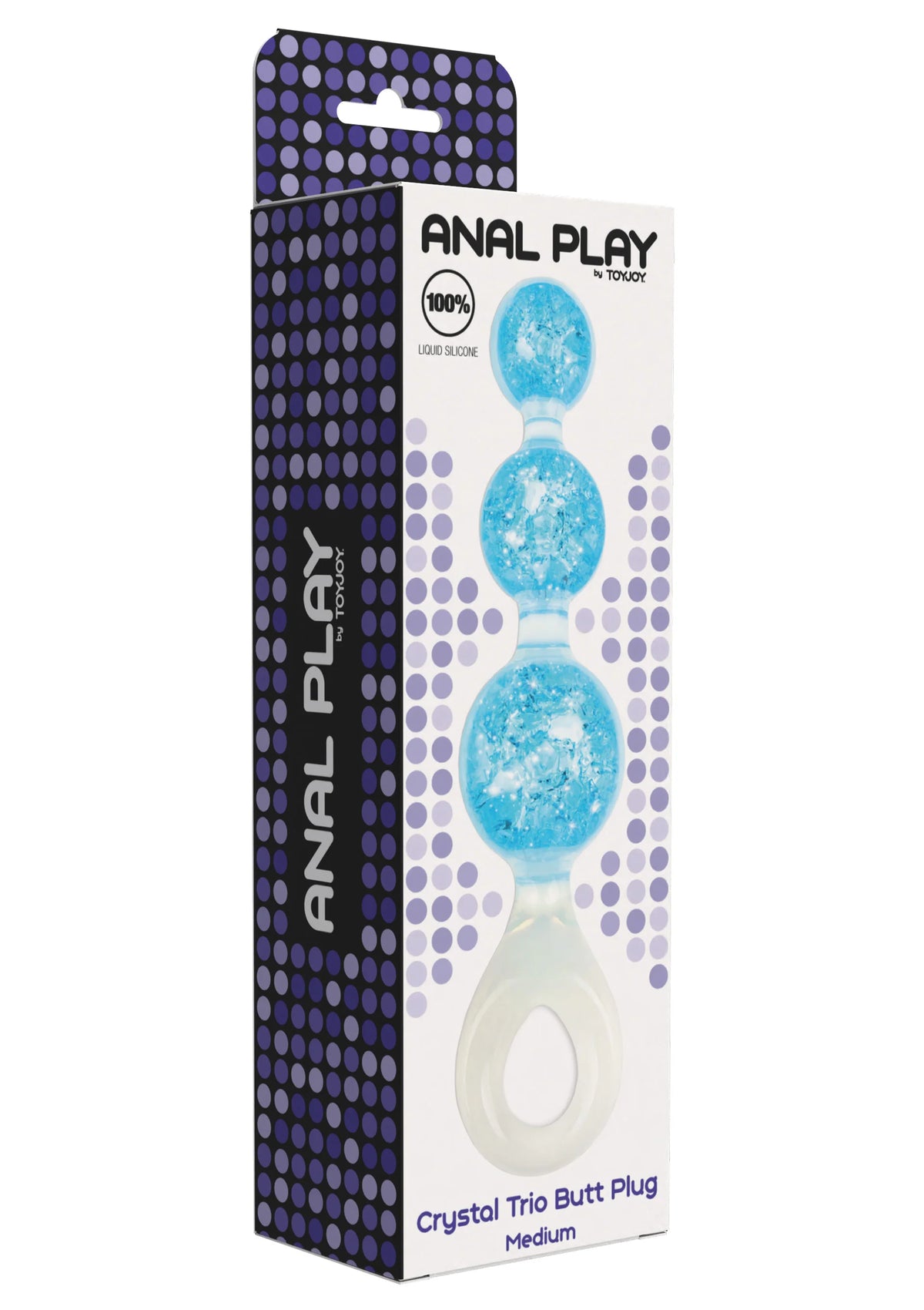 Bestel: Crystal Trio Butt Plug Medium by ToyJoy Anal Play - bij Happytoys: de erotische sex webshop | liever Happy dan Easy ⭐⭐⭐⭐⭐