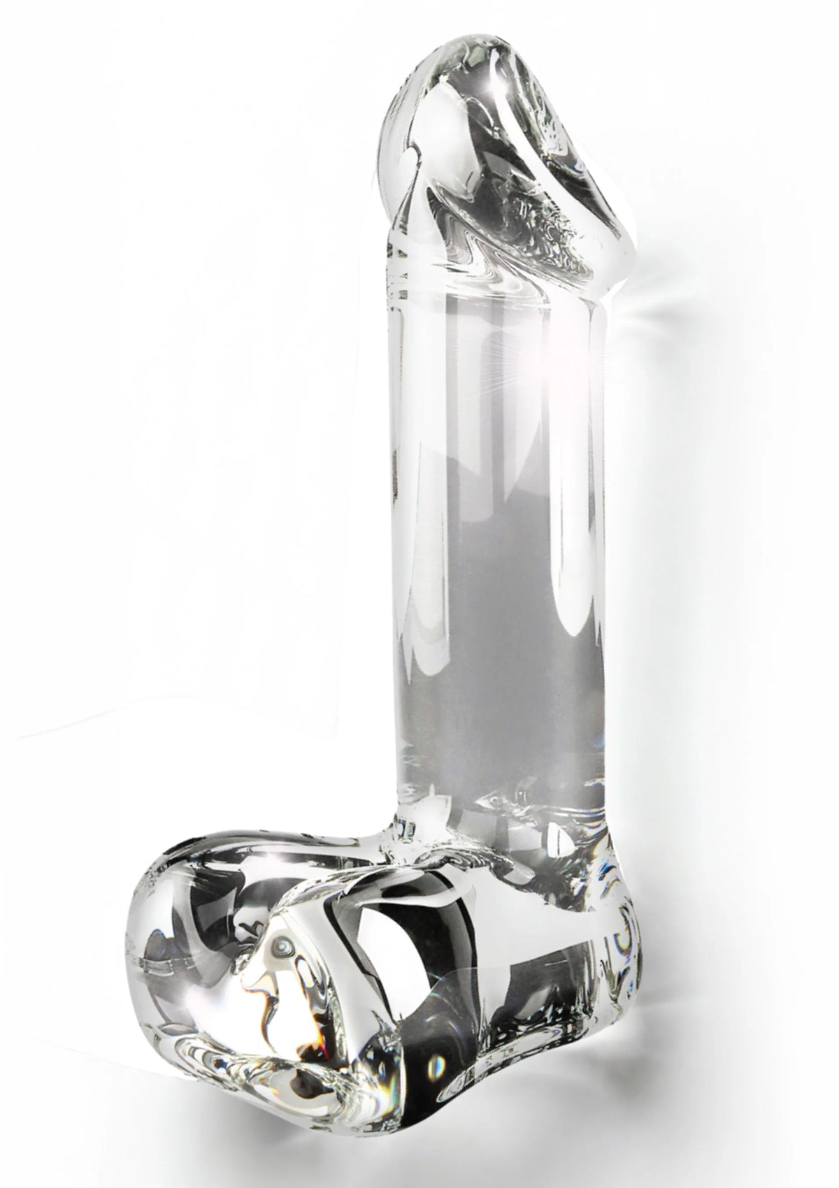 Bestel: Crystal Cock by ToyJoy Glassworxx - bij Happytoys: de erotische sex webshop | liever Happy dan Easy ⭐⭐⭐⭐⭐ - Default Title - 10620 - CLEAR
