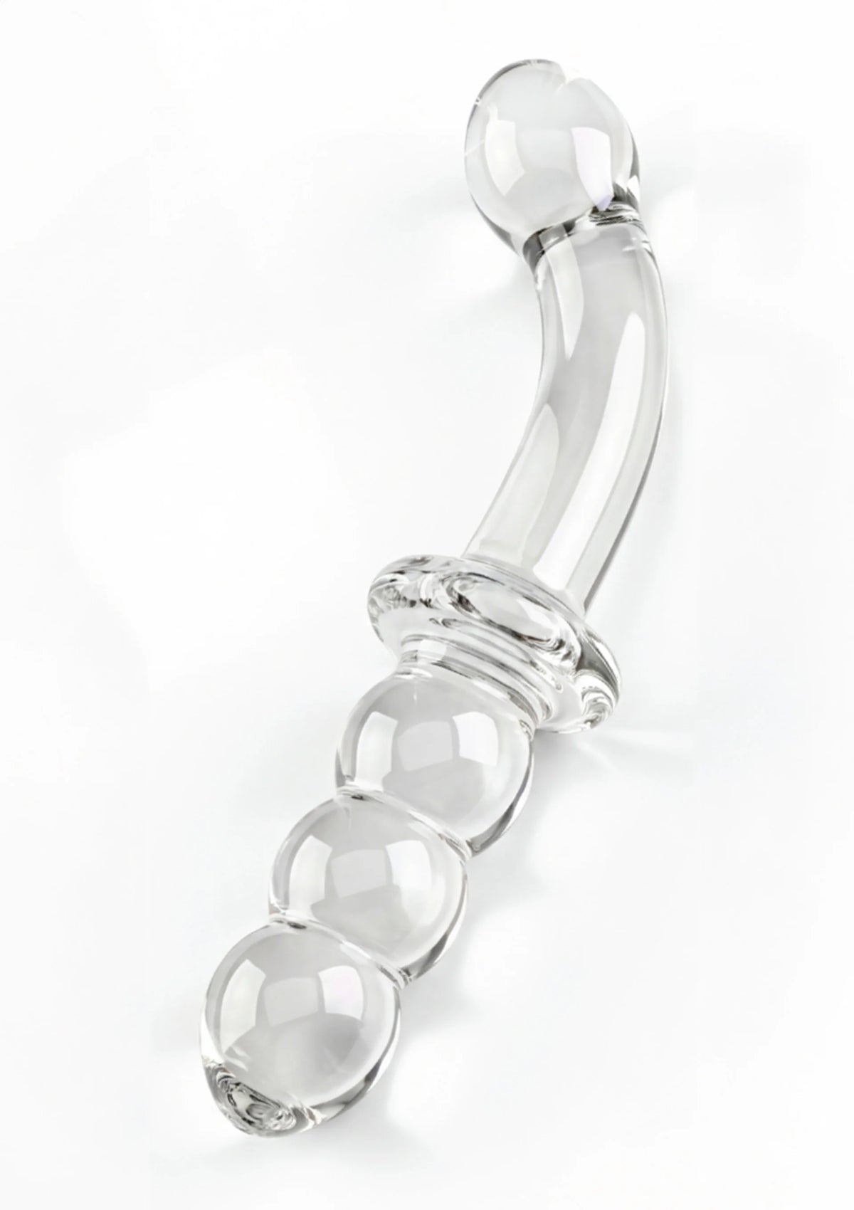 Bestel: Dual - Ended Anal & G - spot Dildo byToyJoy Glass Worxx - vibrators bij Happytoys: de erotische sex webshop | liever Happy dan Easy ⭐⭐⭐⭐⭐