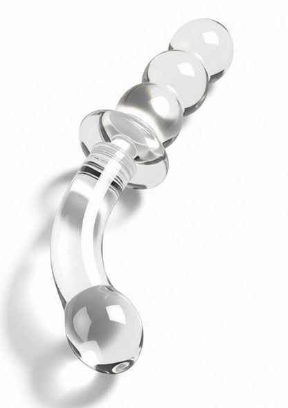 Bestel: Dual - Ended Anal & G - spot Dildo byToyJoy Glass Worxx - vibrators bij Happytoys: de erotische sex webshop | liever Happy dan Easy ⭐⭐⭐⭐⭐