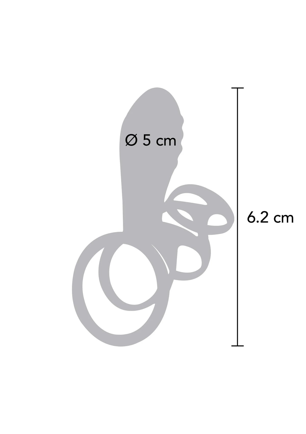 Bestel: Halo Halo C - Ring Sleeve by ToyJoy Happiness - bij Happytoys: de erotische sex webshop | liever Happy dan Easy ⭐⭐⭐⭐⭐