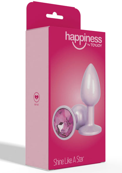 Bestel: Happiness Shine Like A Star Buttplug Pink by ToyJoy - bij Happytoys: de erotische sex webshop | liever Happy dan Easy ⭐⭐⭐⭐⭐