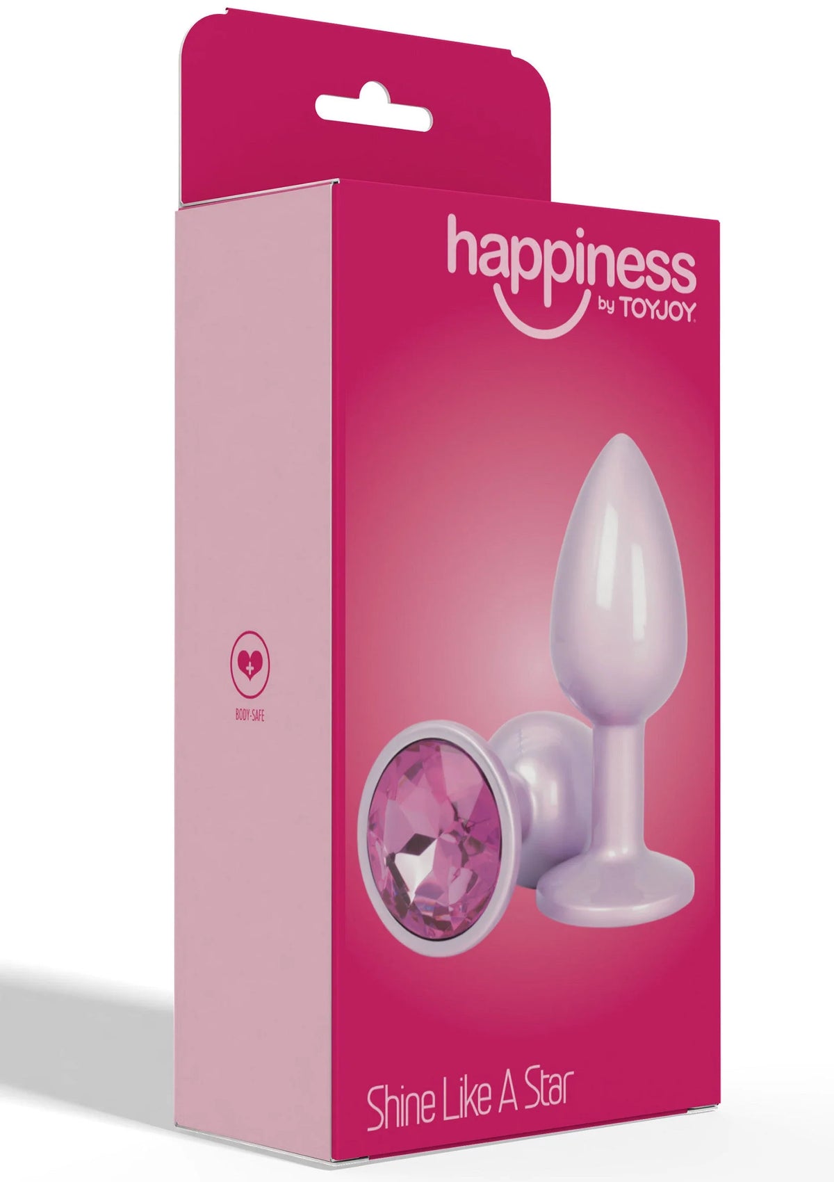 Bestel: Happiness Shine Like A Star Buttplug Rose Gold by Toyjoy - bij Happytoys: de erotische sex webshop | liever Happy dan Easy ⭐⭐⭐⭐⭐