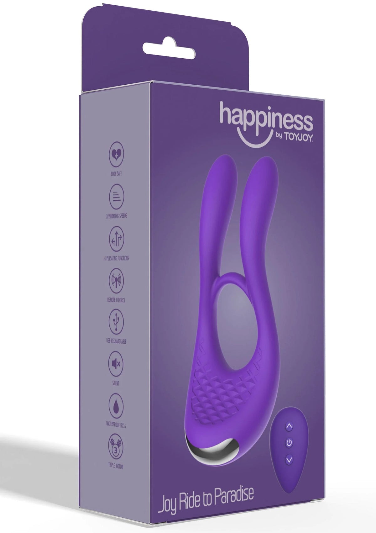 Bestel: Joy Ride To Paradise Cock C - Ring Remote by Toyjoy - bij Happytoys: de erotische sex webshop | liever Happy dan Easy ⭐⭐⭐⭐⭐