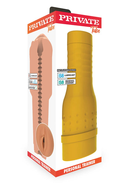 Bestel: Personal Trainer Tube Masturbator by Private - bij Happytoys: de erotische sex webshop | liever Happy dan Easy ⭐⭐⭐⭐⭐