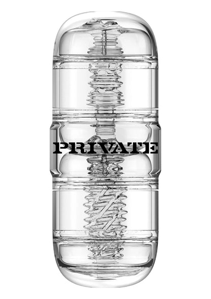 Bestel: Clear Shot Double Masturbator by Private - bij Happytoys: de erotische sex webshop | liever Happy dan Easy ⭐⭐⭐⭐⭐ - Default Title - 10803 - CLEAR