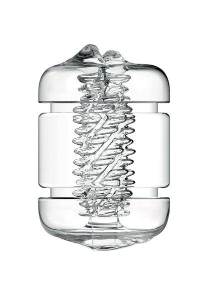Bestel: Clear Shot Double Masturbator by Private - bij Happytoys: de erotische sex webshop | liever Happy dan Easy ⭐⭐⭐⭐⭐