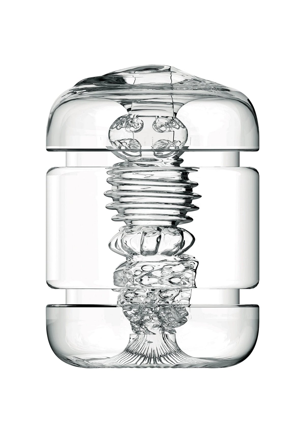 Bestel: Clear Shot Double Masturbator by Private - bij Happytoys: de erotische sex webshop | liever Happy dan Easy ⭐⭐⭐⭐⭐