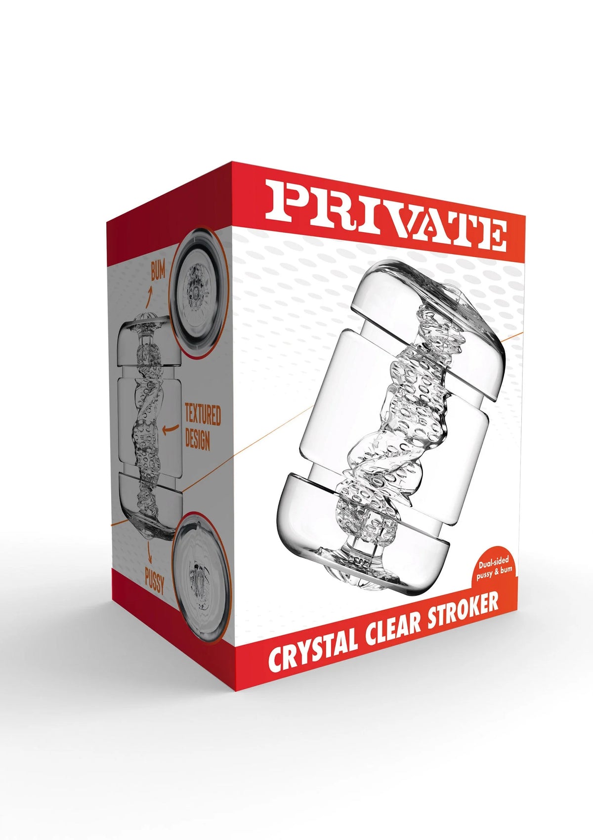 Bestel: Crystal Clear Pussy & Bum by Private - bij Happytoys: de erotische sex webshop | liever Happy dan Easy ⭐⭐⭐⭐⭐