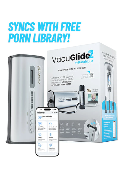 Bestel: VacuGLIDE 2 Milking Machine Video Sync by Autoblow - bij Happytoys: de erotische sex webshop | liever Happy dan Easy ⭐⭐⭐⭐⭐
